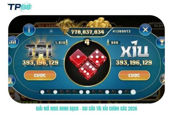 Giải mã MD5 minh bạch - soi cầu tài xỉu chính xác 2026