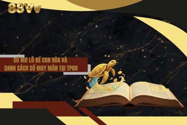 Sổ mơ lô đề con rùa và danh sách số may mắn tại TP88