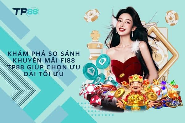 Khám phá so sánh khuyến mãi Fi88 TP88 giúp chọn ưu đãi tối ưu