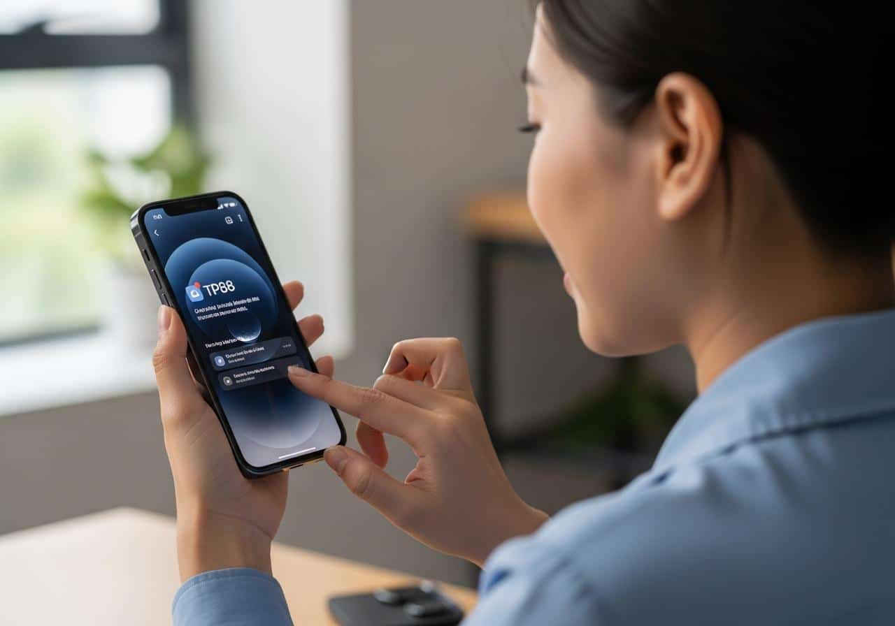 Hướng dẫn các bước tải app TP88 cho hệ điều hành iOS