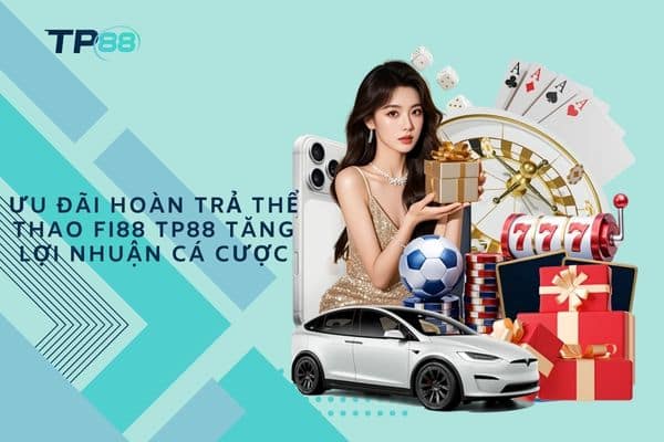 Ưu đãi hoàn trả thể thao Fi88 TP88 tăng lợi nhuận cá cược